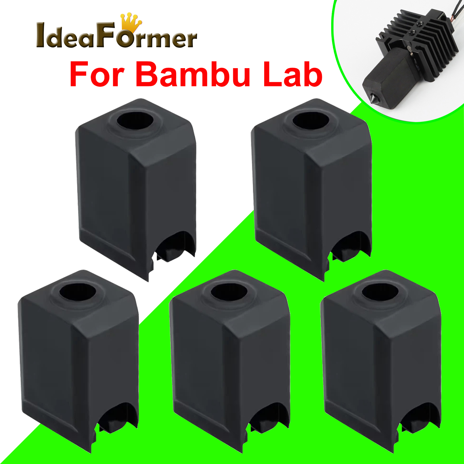 3D Printing Bambu Lab A1 - Силиконовые носки для Bambu Lab X1