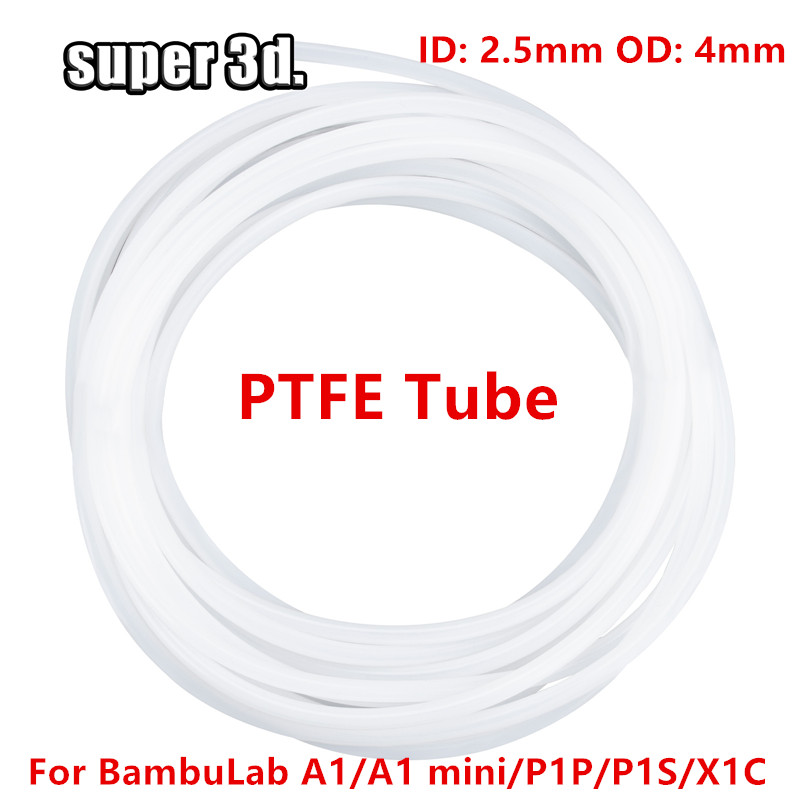 3D Printing Bambu Lab A1 - Трубка PTFE Bambu Lab 1/2/50 м,