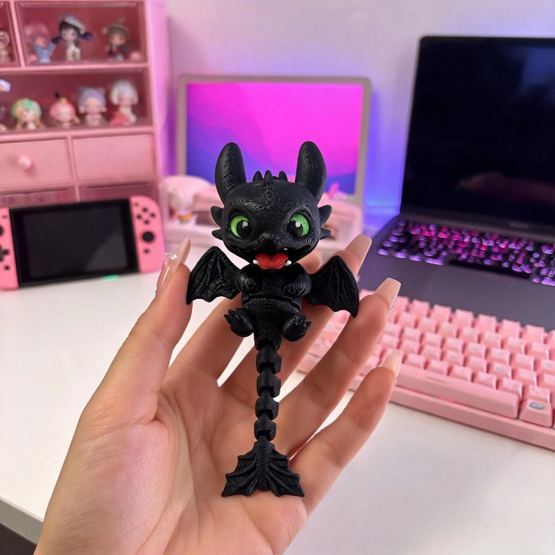 3D-печатный подвижный кулон-др – обзор и цена 3D Printing Plastic