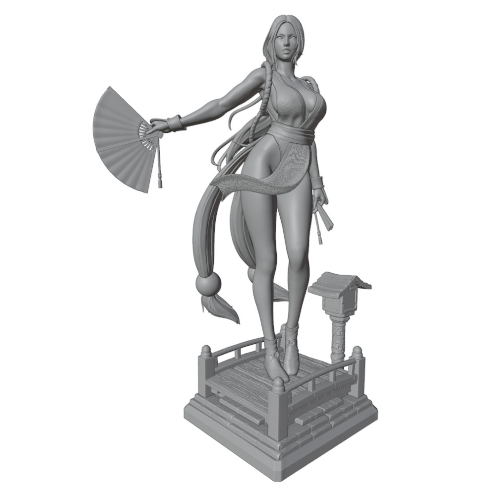 Миниатюрная статуэтка девушки  – обзор и цена 3D Printing Construction
