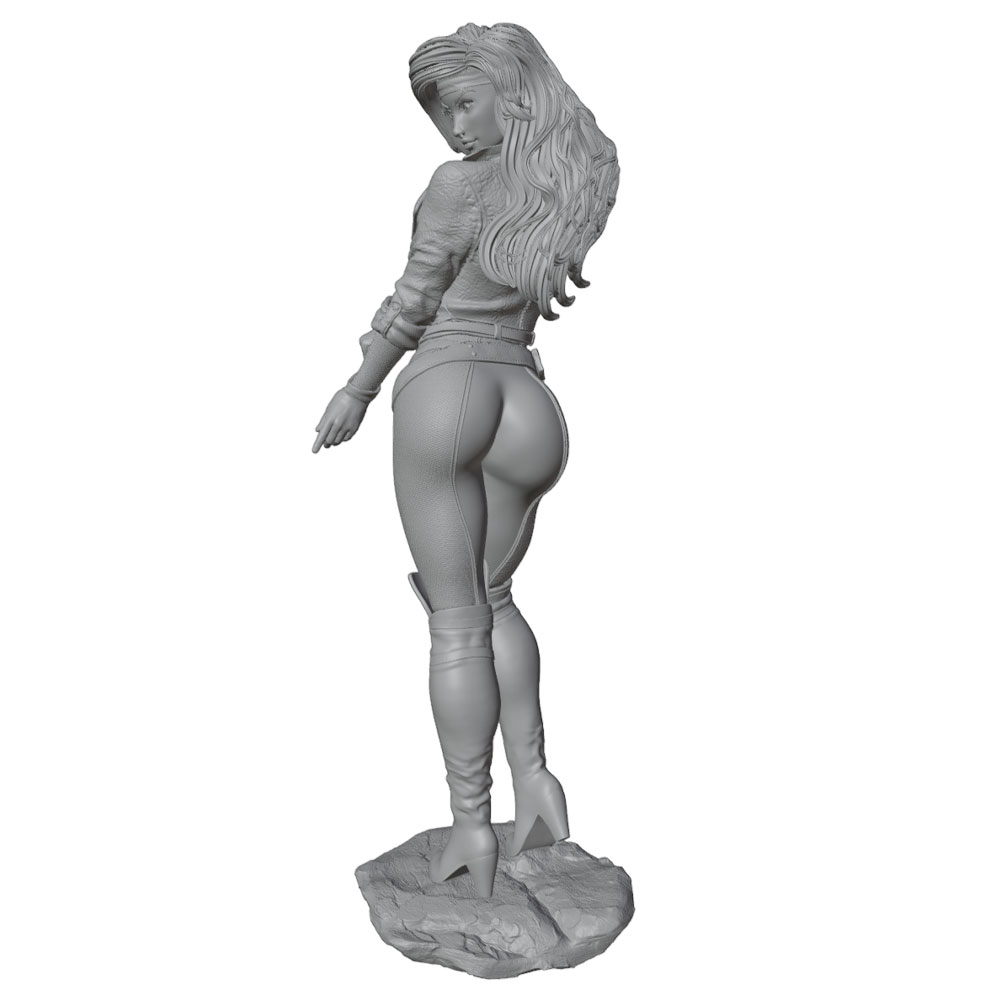 Реалистичная модная женская фи – обзор и цена 3D Printing App