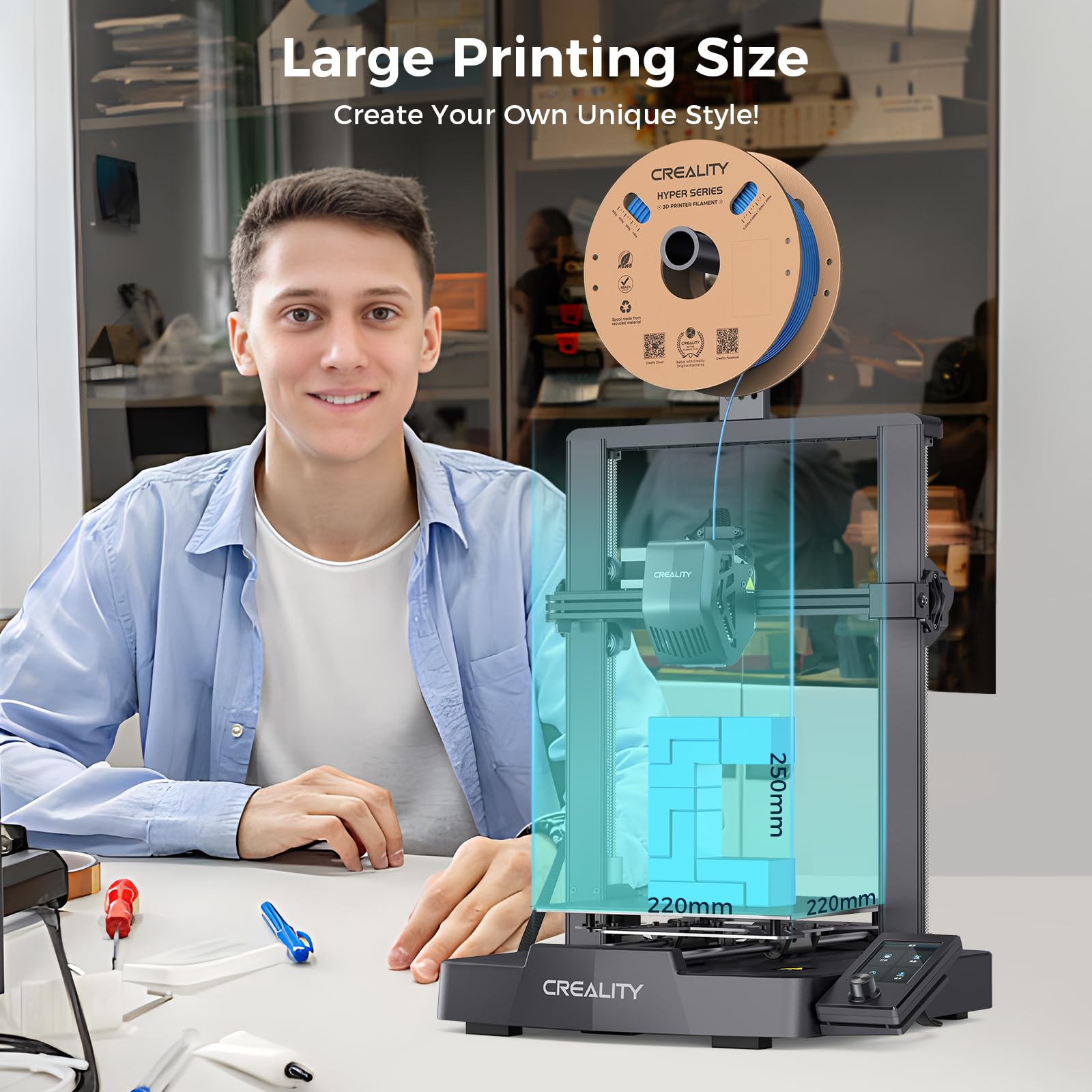 3D-принтер CREALITY Ender-3 V3 – обзор и цена 3D Printing Industrial