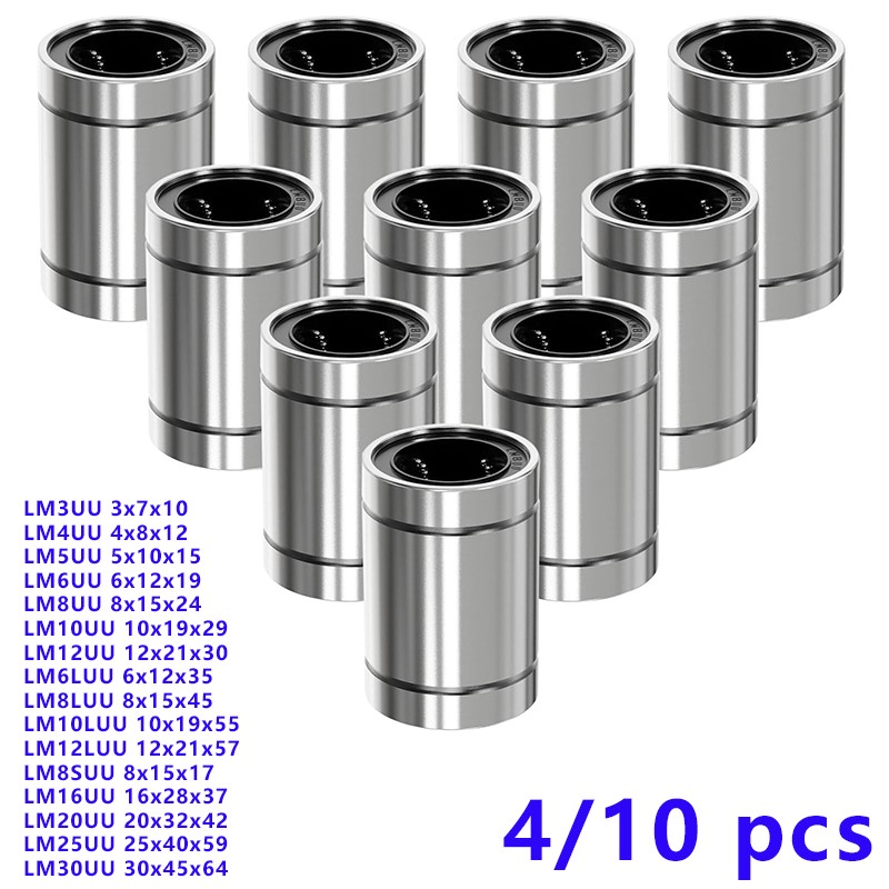 4/10 шт. LM8UU LM10UU LM16UU L – обзор и цена 3D Printing Guide